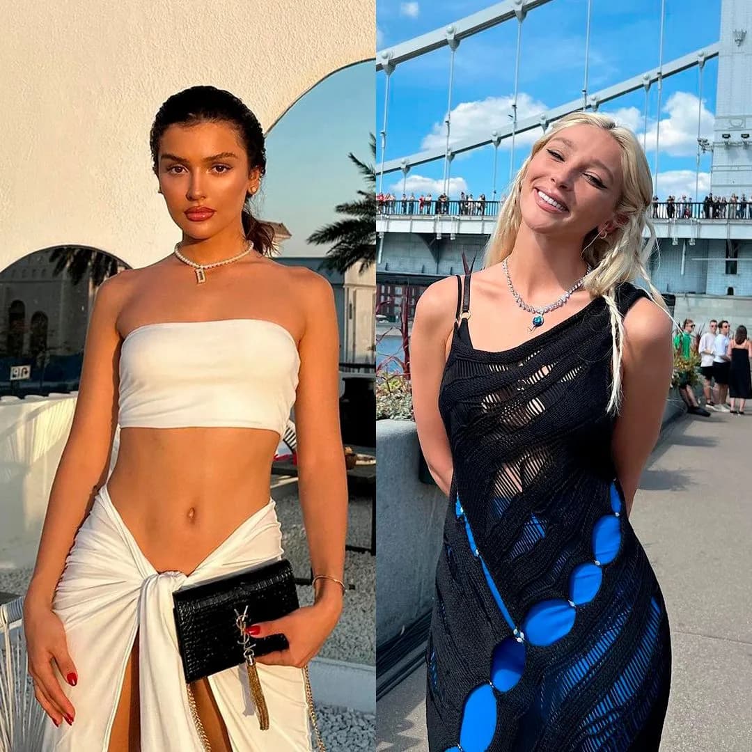 Всем бывшим назло: Настя Ивлеева и Дина Саева устроили горячий фотосет
