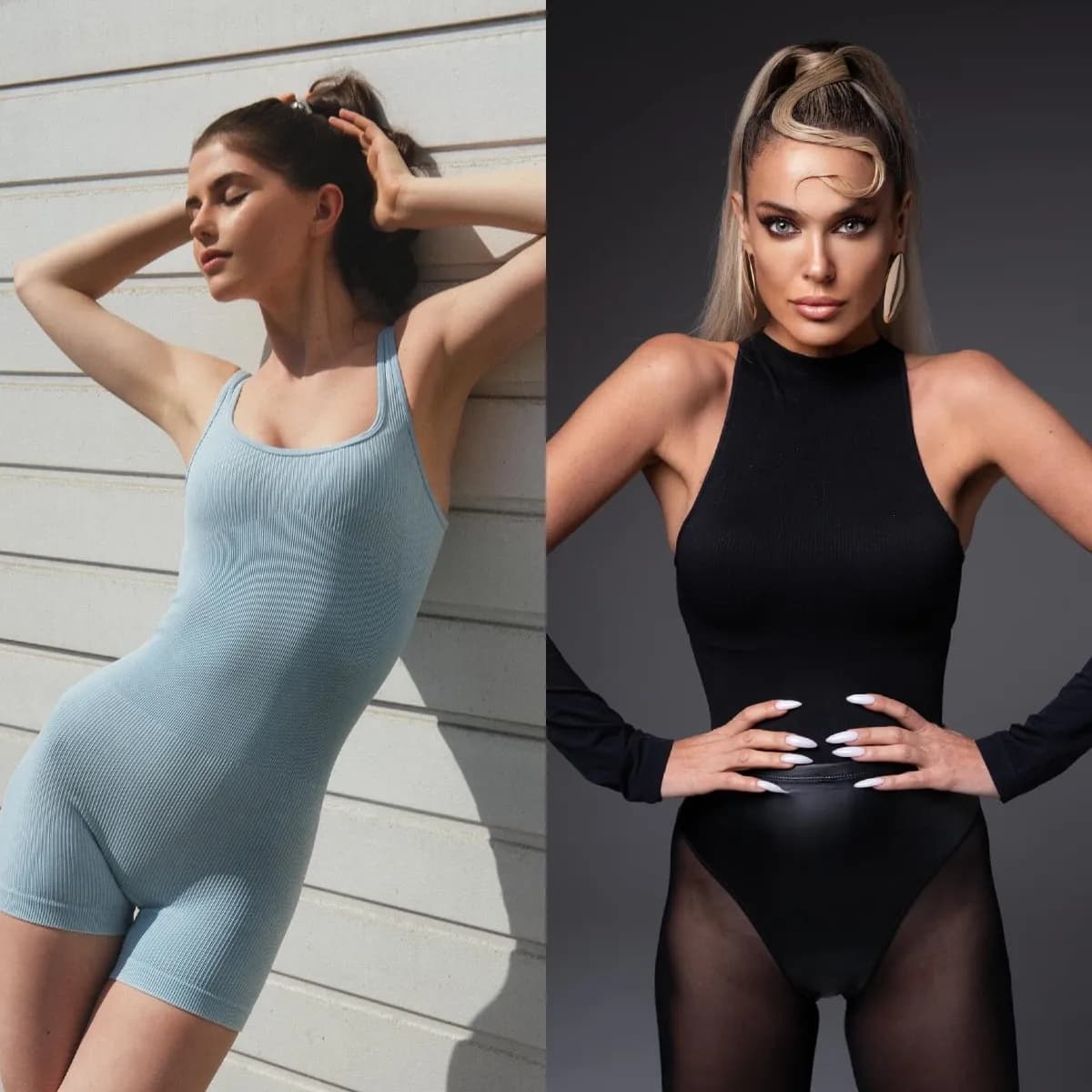 25+ и 45+ в обтягивающей одежде: батл между звёздными красотками